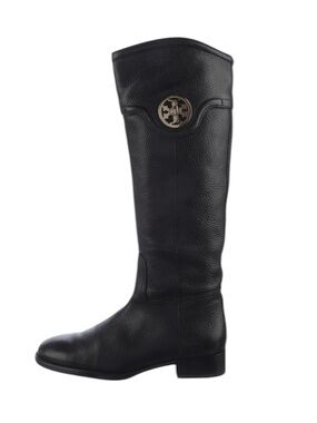Tory Burch Leather Riding Boots